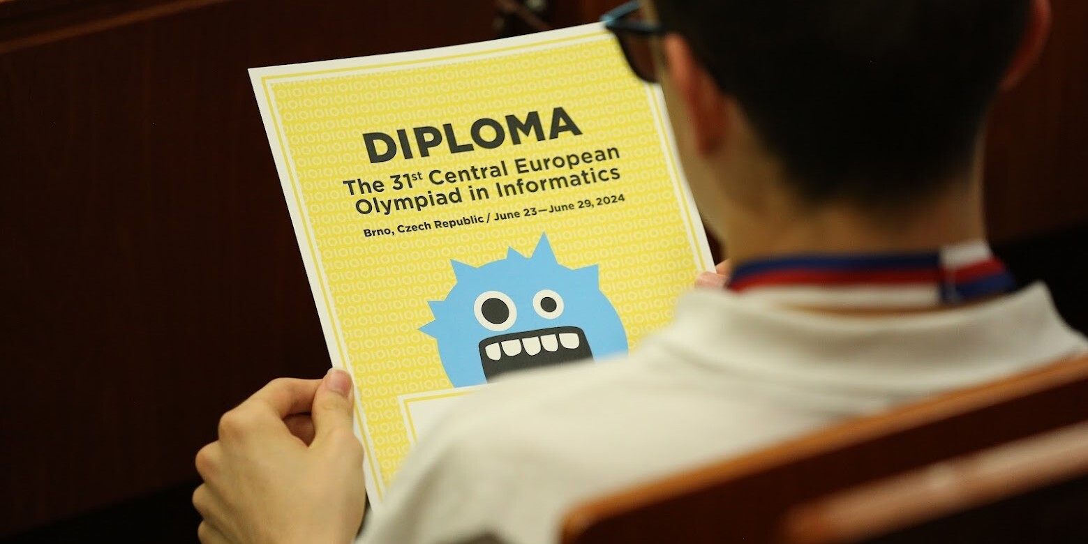 Central European Olympiad in Informatics for the fourth time at Masaryk University